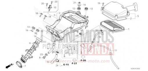 FILTRE A AIR ST125AS de 2025